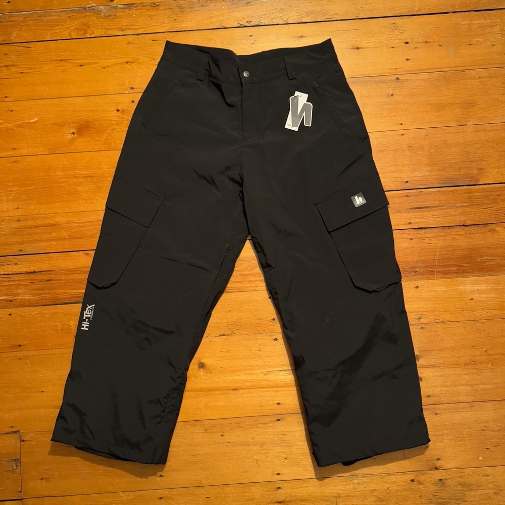 Harlaut 06' CARGO HI-TEX SNOWPANTS - BLACK